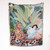 Crocheted Woven Single Throw Blanket