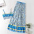 Vintage Rayon Cotton Sleeveless Top & Sashes Pants Set