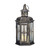 Vintage Metal 10 Inch Hanging Lantern Candle Holder