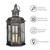 Vintage Metal 10 Inch Hanging Lantern Candle Holder