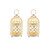 Small Hollow Metal Birdcage Candle Holder Lantern