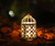Small Hollow Metal Birdcage Candle Holder Lantern