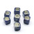 Natural Yoga Seven Chakra Reiki Healing Crystal Runes Set