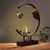 Buddha Zen Meditation Ceramic Metal Backflow Incense Burner