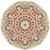 Retro Ethnic Style Nordic Ins Swivel Bohemia Rug 100x100cm
