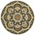 Retro Ethnic Style Nordic Ins Swivel Bohemia Rug 100x100cm