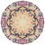 Retro Ethnic Style Nordic Ins Swivel Bohemia Rug 100x100cm