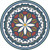 Retro Ethnic Style Nordic Ins Swivel Bohemia Rug 100x100cm