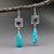 Lapis Lazuli Drop Earrings
