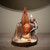 Handmade Feng Shui Lotus Ceramic Zen Incense Burner