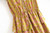 Yellow Floral Print V-neck Lace Ladies Rayon Tassel Sundress