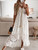 Boho Off Shoulder Lace V Neck  Summer Holiday Sundress
