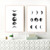 Moon Cycle Space Wall Art Canvas Decorative Painting