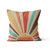 Modern Abstract Geometric Yellow Rectangular Cushion Cover