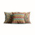 Modern Abstract Geometric Yellow Rectangular Cushion Cover