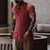 V-Neck Sleeveless Waistcoat Tank Vest