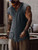 V-Neck Sleeveless Waistcoat Tank Vest
