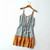 Boho Floral Print Sleeveless Elastic Waist Rayon Sundress