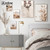 Nordic Sunset Reeds Grass Bird Flower Art Canvas Wall Art (60x90cm)