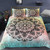 Colorful Bohemian Mandala Flower Polyester Bedding Set