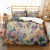 Colorful Bohemian Mandala Flower Polyester Bedding Set