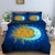 Bohemian Sun and Moon Galaxy Astrology Constellation Bedding Set - 70x133cm