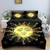 Bohemian Sun and Moon Galaxy Astrology Constellation Bedding Set - 70x133cm
