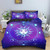 Bohemian Sun and Moon Galaxy Astrology Constellation Bedding Set - 70x133cm