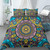 Luxury Boho Geometric Zipper Closure Polyester Comforter Cover