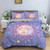 Bohemian Sun and Moon Galaxy Astrology Constellation Bedding Set  - 135x200cm
