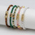 Fashion Adjustable Multi Color Bead Evil Eye Bracelet