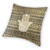 Tribal Aztec Fatima Hamsa Hand Faux Gold Throw Pillow Case