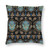 Hamsa Hand 3D Print Geometric Mandala Square Pillow Cover