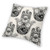 Hamsa Hand 3D Print Geometric Mandala Square Pillow Cover