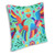 Floral Carnaval Art Mexican Embroidery Seamless Cushion Cover
