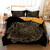 Gold Tortoise Reptile Polyester Comforter Cover Set