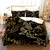 Gold Tortoise Reptile Polyester Comforter Cover Set