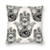 Evil Eye Fatima Mandala Floral Boho Cushion Cover