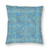 Greek Evil Eye Matiasma On White Turkish Square 40x40 Cushion Cover