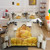 Buddha Printed Polyester Comforter Quilt Cover Set