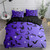 Flying Vampire Printed Witchcraft Magic Polyester Comforter Cover Set