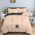 Moon Sun Hand Psychedelic Polyester Duvet Cover Set - 180x210cm 3pcs