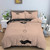 Moon Sun Hand Psychedelic Polyester Duvet Cover Set - 180x210cm 3pcs