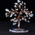 Crystal Tree Agate Slice Stone Mineral Home Decor