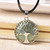 Women Healing Crystal Tree of Life Pendant Necklace