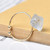 Natural Healing Crystal Raw Gemstone Lady Ring