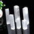Natural White Selenite Healing Crystal Wand Rough Stick