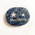 Natural Blue Sodalite Geometric Lucky Healing Crystal Palm Stone