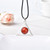 Natural Healing Crystal Stone Triangle Gem Necklace