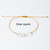 Irregular Natural Crystal Gemstone Beads Stretch Bracelet